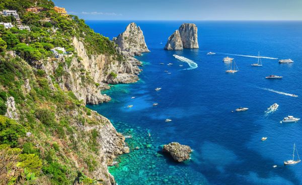Sur de Italia con costa Amalfitana