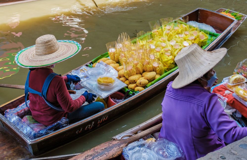 imagen de Visita al mercado flotante de Damnoen Saduak
