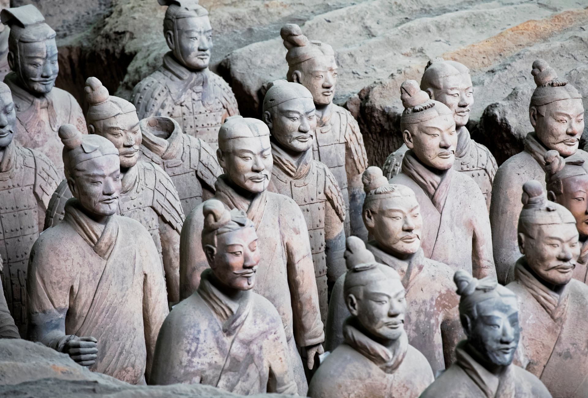 Visita al museo de los guerreros de terracota