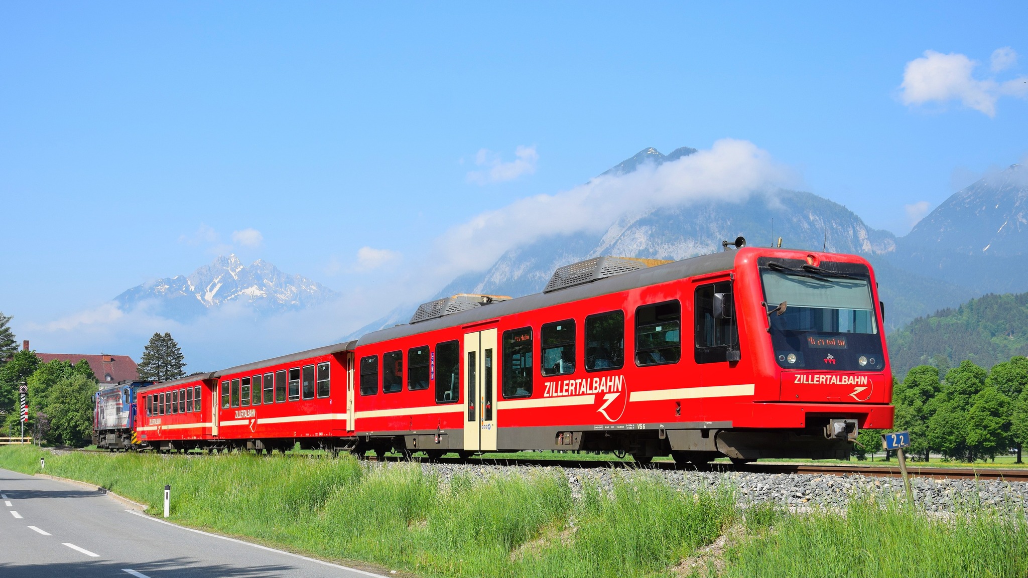 Paseo en el tren Zillertalbahn