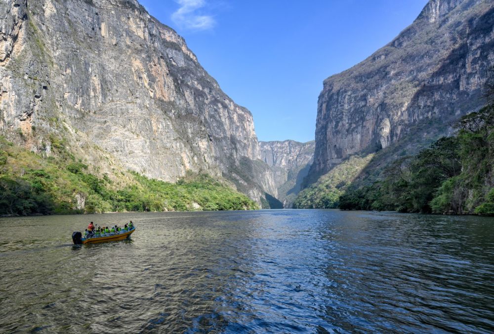 imagen de Visita al Cañón del Sumidero en el estado de Chiapas