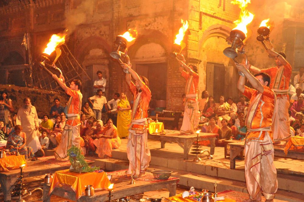 imagen de Ceremonia Aarti - Varanasi