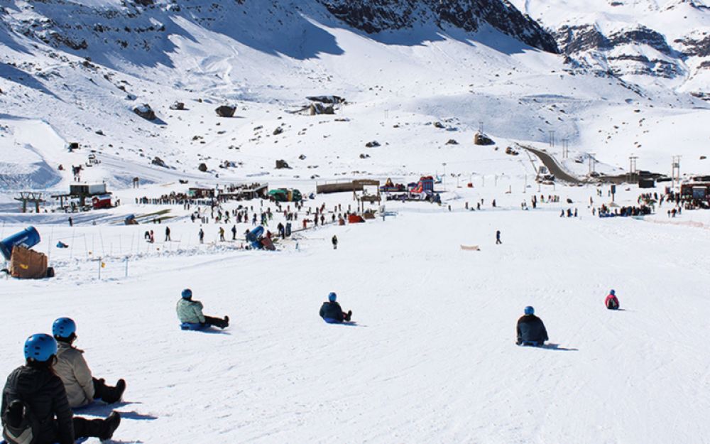 imagen de Experiencia de nieve para principiantes panorámico
